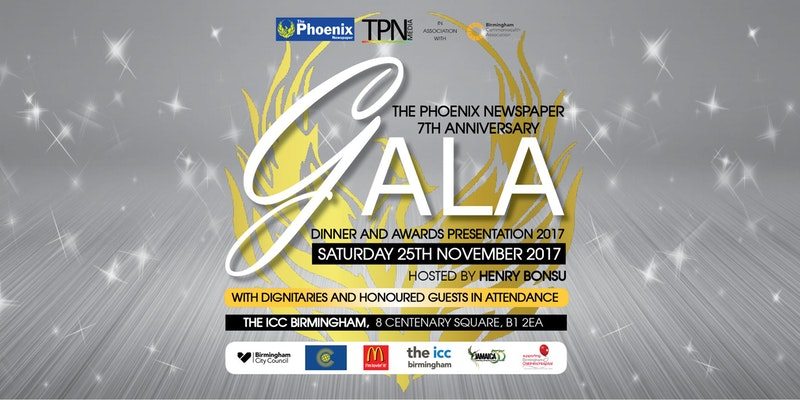 The Phoenix Newspaper Gala Dinner and Awards Presentation 2017 | Blacknet UK