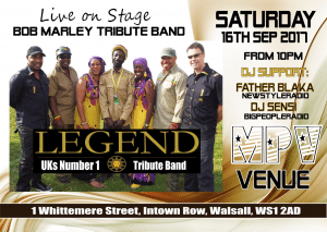 Legends Bob Marley Tribute Band | Blacknet UK