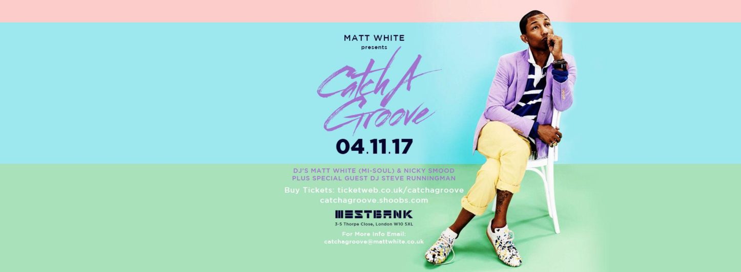 Catch A Groove -Sat 4th November | Blacknet UK