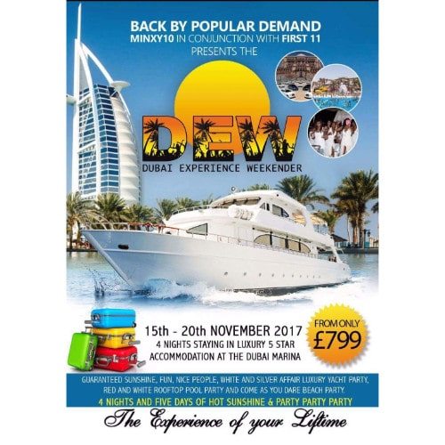 DUBAI EXERIENCE WEEKENDER (DEW) | Blacknet UK