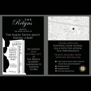 The Naked Truth About Having A Baby Book Launch | Blacknet UK