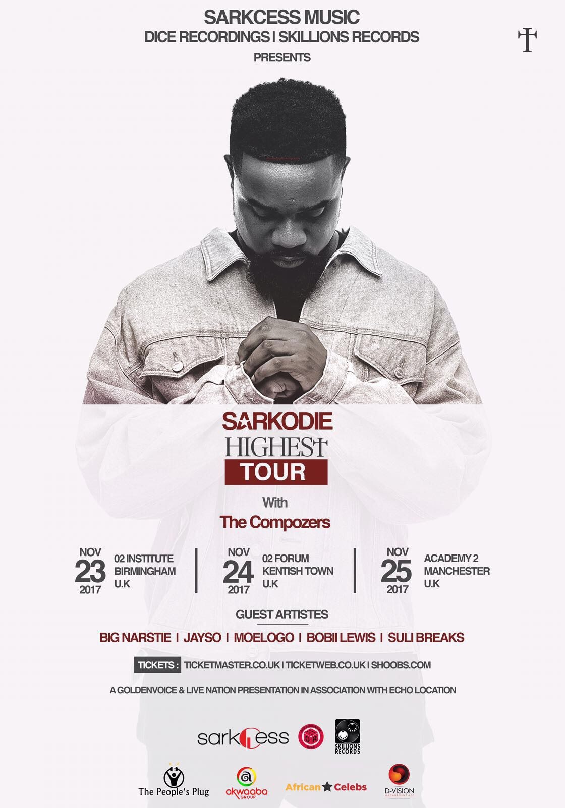 Sarkodie:The Highest Uk Tour | Blacknet UK