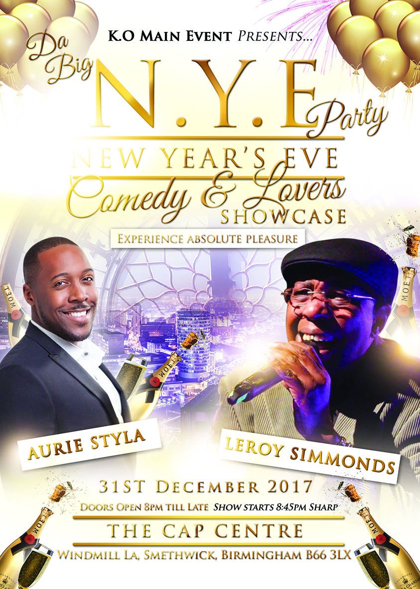 New Years Eve Comedy Dinner and Dance | Blacknet UK