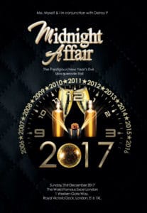 New Years Eve - The Midnight Affair Masquerade Ball 2017 | Blacknet UK