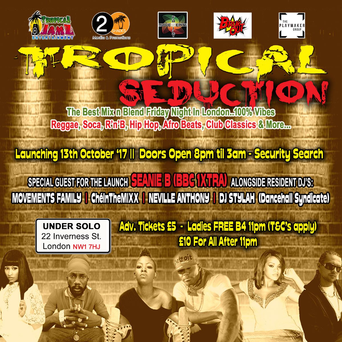 TROPICAL SEDUCTION - Launch | Blacknet UK