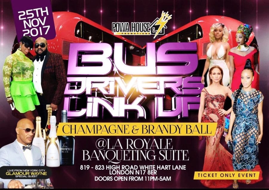 Bus Drivers Linkup. Champagne & Brandy Ball | Blacknet UK
