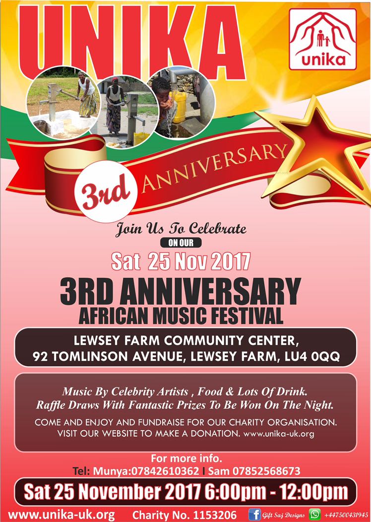 UNIKA CHARITY | Blacknet UK