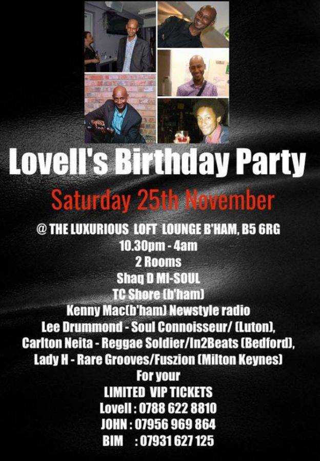 Baby Face Birthday party flyer