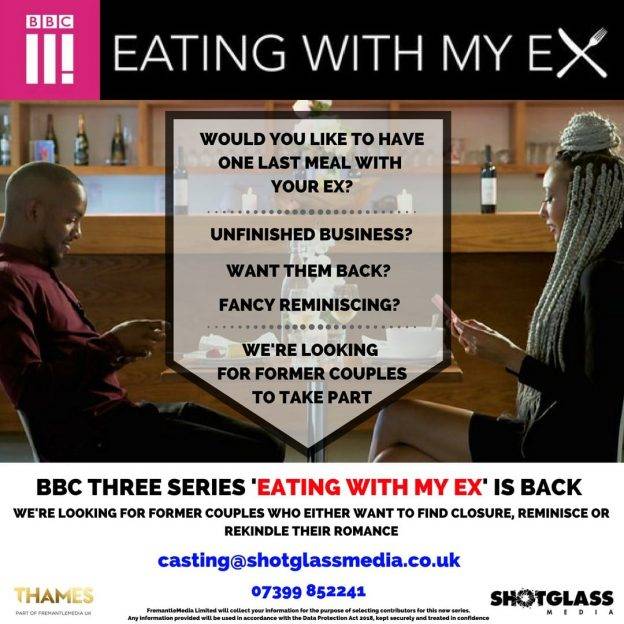 Eating with my Ex casting 2018