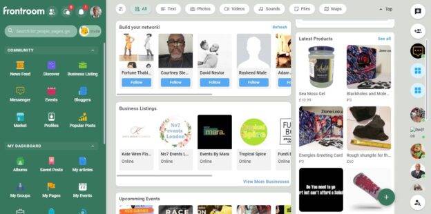 frontroom - the black social network