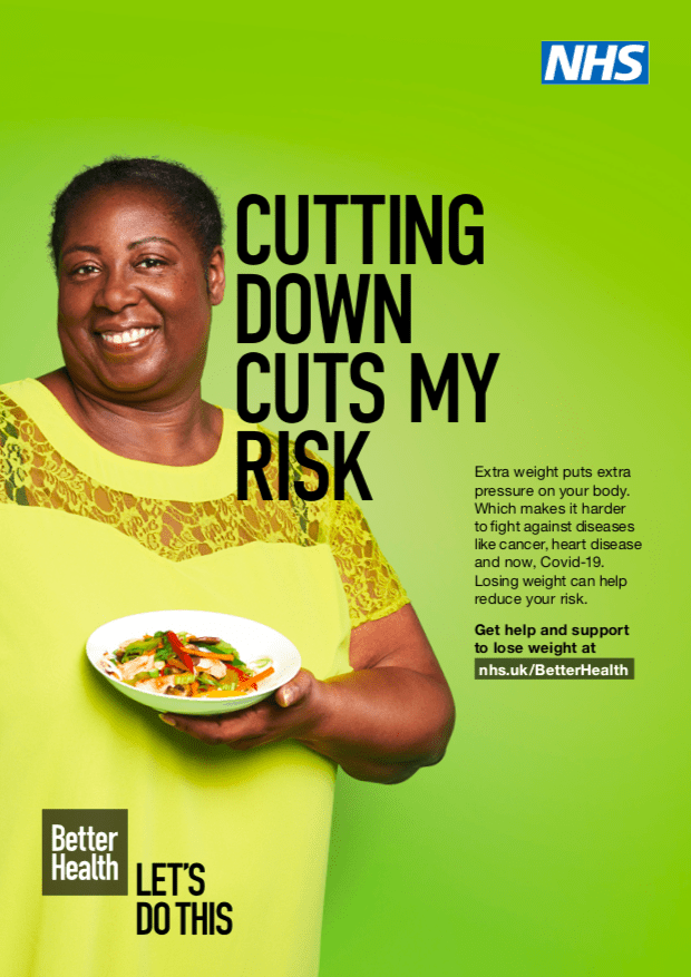 Lose weight to cut COVID-19 risk